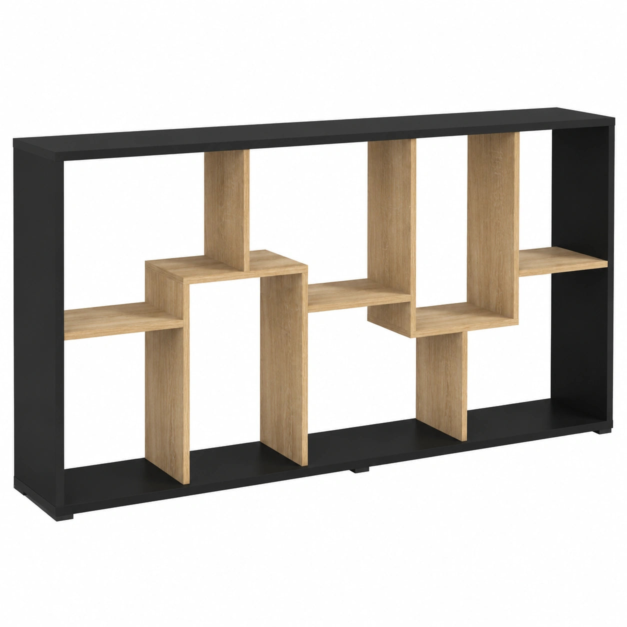 etagere-modulable-en-bois-noir-et-hetre-161-cm-vcyvr11004nt