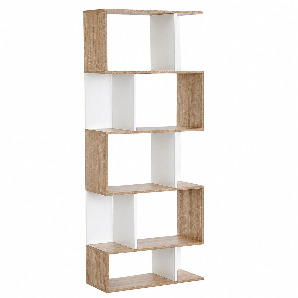bibliotheque-en-bois-de-chene-a-5-niveaux-etagere-en-forme-de-s-pour-salon-et-bureau-blanc-xrghl10953kk
