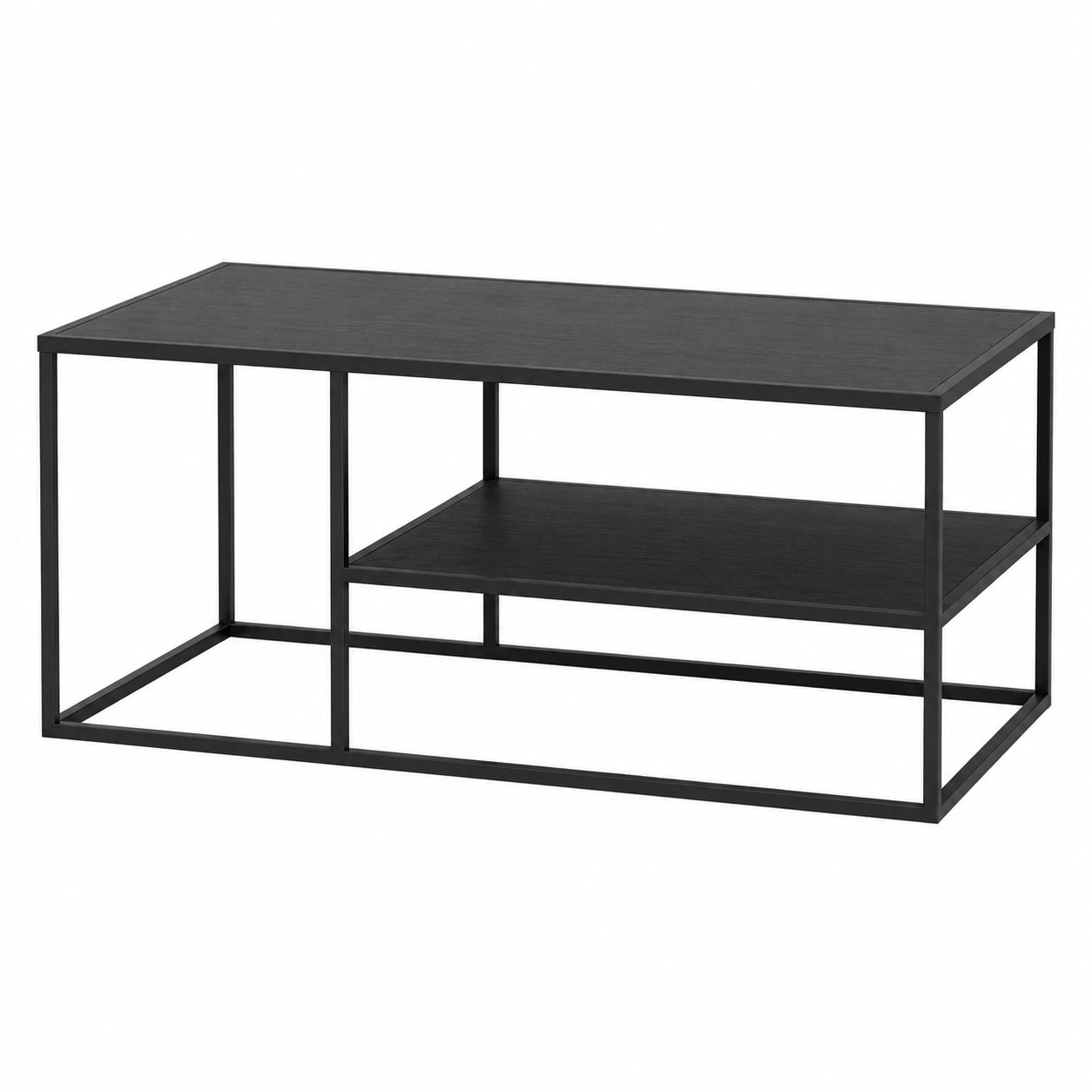 table-basse-rectangulaire-en-acier-avec-etagere-integree-noir-swqdv10926kg