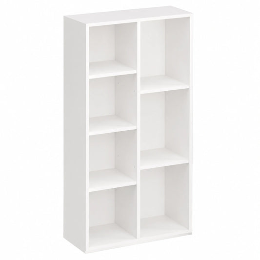 etagere-a-7-compartiments-blanche-pour-bureau-et-salon-ocdhx10972vd