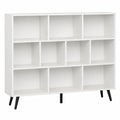 bibliotheque-3-niveaux-en-bois-avec-compartiments-et-pieds-metalliques-ltsdl10903ye